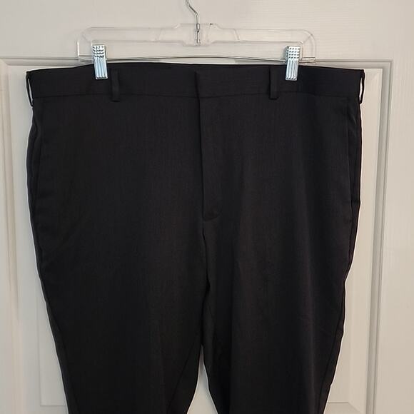 Perry Ellis 38x30 Mens Dark Charcoal Dress Pants - Picture 2 of 9